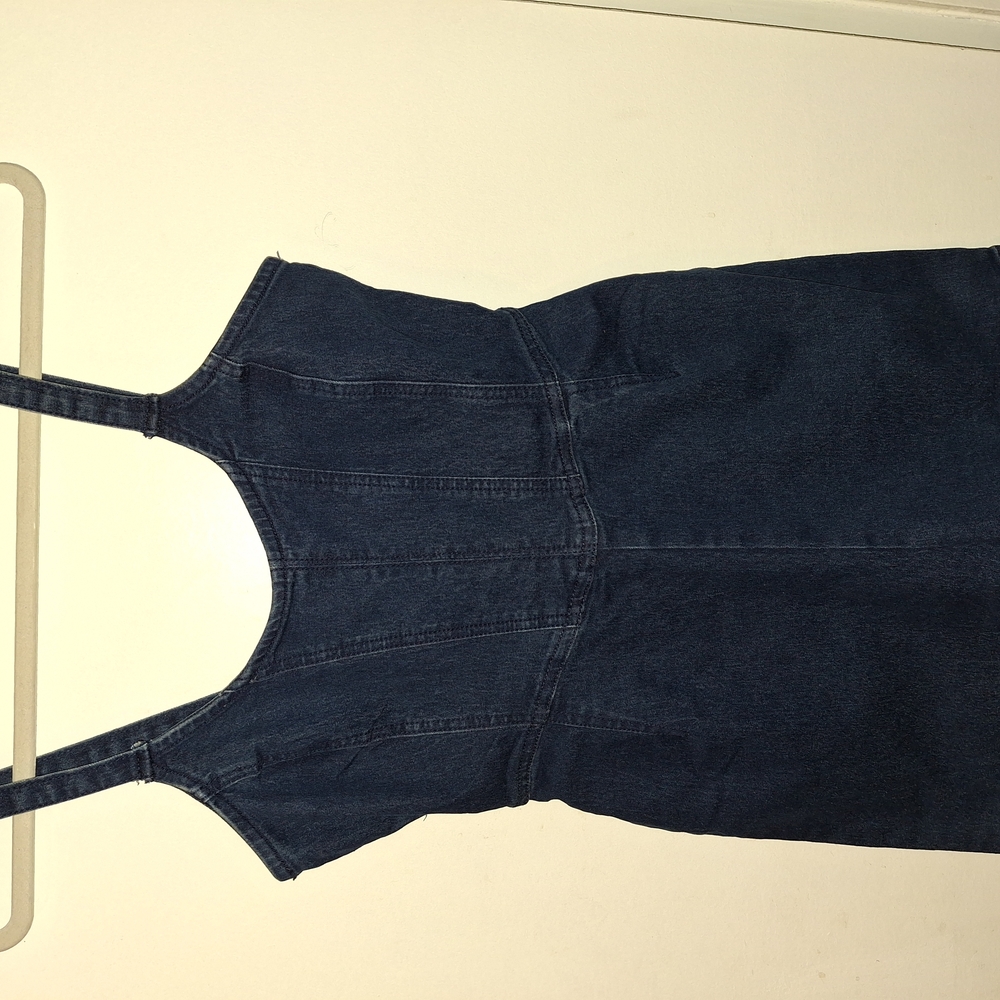 Denim Shorts Romper
